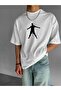 Football Player Printed Oversize T-Shirt