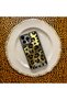 iPhone 11 (6.1 Inch) Compatible Gray Frame Detailed Shiny Patterned Glitter Series Case
