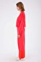 Pomegranate Flower-Long Leg Knitwear Trousers - 3