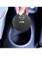 Nissan Juke Model - 7 cm Wide Black Carbon Coasters with 2 Sportswear Interior - 5