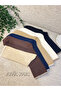 Women's Combed Cotton Multicolor Ribbed Socks Set 6 Pairs