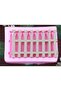 K-416 Model Board Ornament Heart Fence Silicone Mold - Stone Powder Soap Plaster Candle - 2