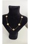 Steel clover necklace - 4