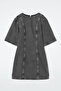 Premium Anthracite Denim Dress - 5