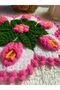Hand Knitted Bath Washcloth – Dowry Washcloth – Bridal Gift – Full Bowknot - 5