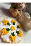 Hand Knitted Bath Washcloth – Dowry Washcloth – Bridal Gift – Full Bowknot - 5