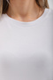 Viscose Flowing T-Shirt-White - 6