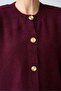 Athlete Cardigan Double Set - Burgundy
