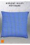 1 Piece Zippered Throw Pillow Cover, Gingham Pillow Liner, Cushion, Mitil, Mattress - 2