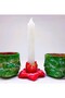 Narcissus Flower Flower Candle Holder Silicone Mold K-706, Stone Powder Cement Polyester Gypsum Mold - 4