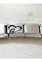 Letter g with Heart Italian Charm Steel Bracelet - 2