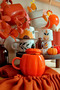 كوب سيراميك بتصميم القرع مع غطاء واحد، كوب سيراميك من سلسلة Pumpkin بسعة 225 مل - 2