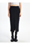 Two Mt Shop Quality Xside Navy Blue Striped Midi Women's Skirt Shorts - 2