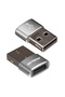 Type-C Female to USB Male Otg Converter with Metal Body,