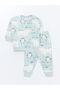 Lcw Baby Crew Neck Baby Boy Sweatshirt and Pants 2-Piece Set