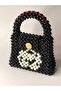 Pearl and Bead Detailed Handbag – the Elegance of Elegance and Handcrafted Workmanship - 4