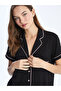 Vision New Season Shirt Collar Solid Short Sleeve Women's Shorts Pajama Set - 6