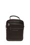 Brown Men's Messenger Bag with Logo Detail 01Pc001172-F