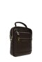 Brown Men's Messenger Bag with Logo Detail 01Pc001172-F - 2