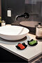 Lotus Flower Model 2X Solid Soap and Sponge Coaster Stylish Silicone Design Soap Dish Organizer - 3