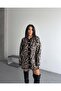 Women's Leopard Print Knitwear Cardigan