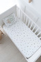 Mother's Side Crib Elastic Sheet Set (55X95) - for Baby Series - Retro Teddy Bear
