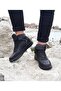 2238-2243 Black, Fuspeted Orthopedic High Top Basket Sneakers - 5
