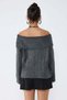 Strickpullover mit U-Boot-Ausschnitt - 5