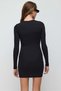 Minikleid mit Schlitz - 6