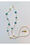 Turquoise Natural Stone Beaded Women's Glasses Strap Eyeglass Cord - 4