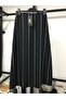 Striped Pattern Woven Midi Length Bell Skirt - 3