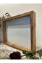 30x40x3 atlantic pine FLAT commemorative box promise engagement flower frame - 4