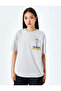 Bugs Bunny Licensed Oversize T-Shirt with Printed Back - 3