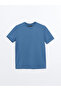 Crew Neck Short Sleeve Men's Textured T-Shirt (S5) - 5
