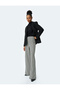 Plaid High Waist Wide Leg Trousers