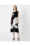 Front-Tie Patterned Dress - 2