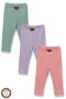 Premium 3-Piece Baby and Child Tights Set (100% Cotton)