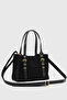 Canvas Black Tote Women's Bag - 267 - 3