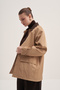 Velvet Detailed Short Jacket - 4