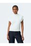 Sequin Sequin Detailed Stand Collar Sleeveless Knitwear Sweater - 3