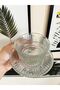 6-Person Crystal Glass Cookie Dessert Plate Set (12 Pieces) 180 ml - 8