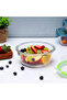 RF9503 950ml Round Glass Meal Prep Container - 6