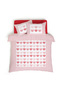Valentine's Day Special Double Cotton Duvet Cover Set 200X220 cm Double-Sided Printed - 2
