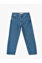 Straight Fit Straight Leg Pocket Denim Trousers - Straight Fit Jeans - 3