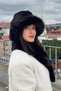 Plush Russian Style Bucket Heart Women's Hat Scarf Set of 2 - 3