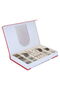 Al Saif Gallery Steel Cutlery Bag, 24 Pieces - Silver Gold