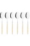 Al Saif Gallery Steel Cutlery Set, 6 Pieces - Silver