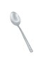 Al Saif Gallery steel tea spoon set, 6 pieces, engraved - silver