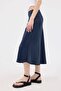 Satin Midi Skirt E16025-T3 - 4