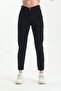 Mom Black High Waist Stretchy Pants - 3